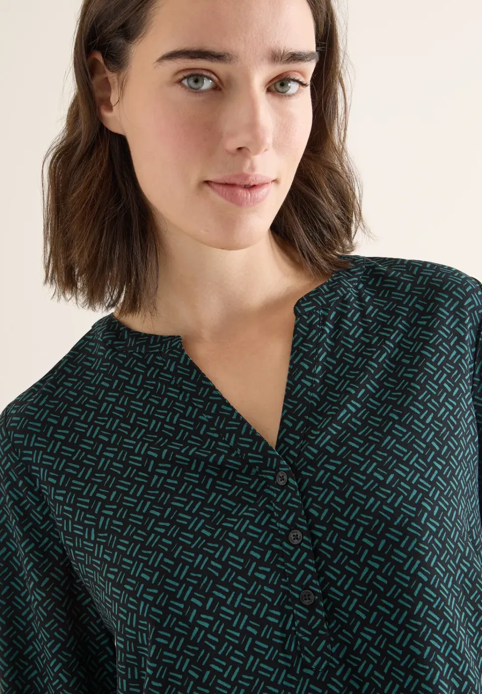 Gedessineerde blouse