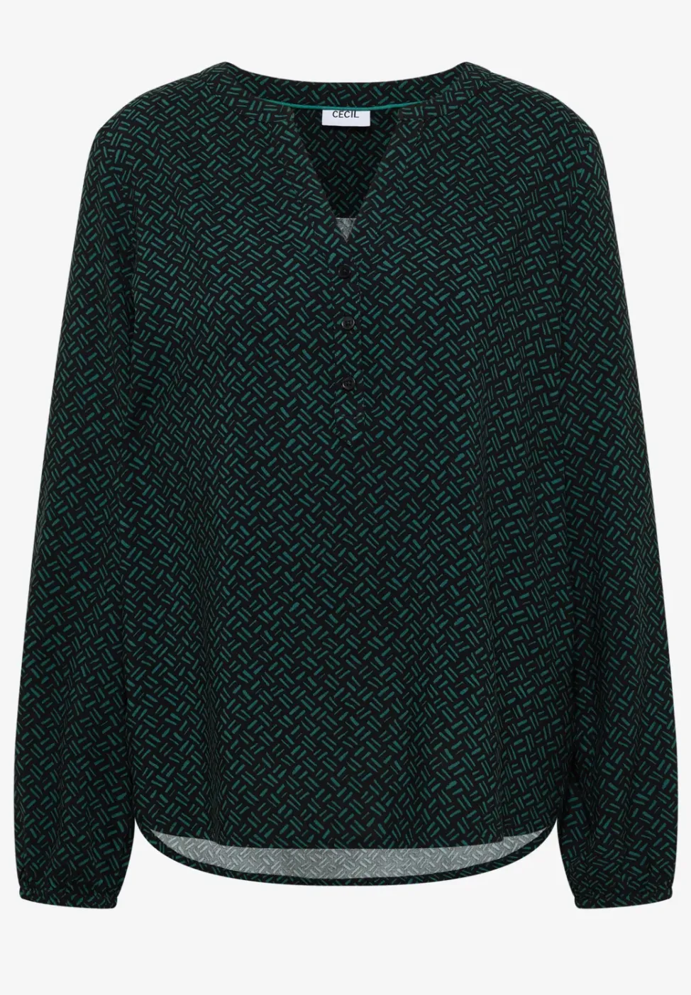 Gedessineerde blouse