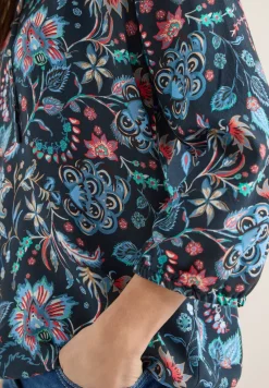 Gedessineerde blouse