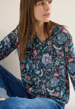 Gedessineerde blouse