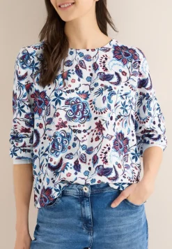 Gedessineerde blouse