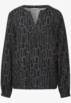 Gedessineerde blouse