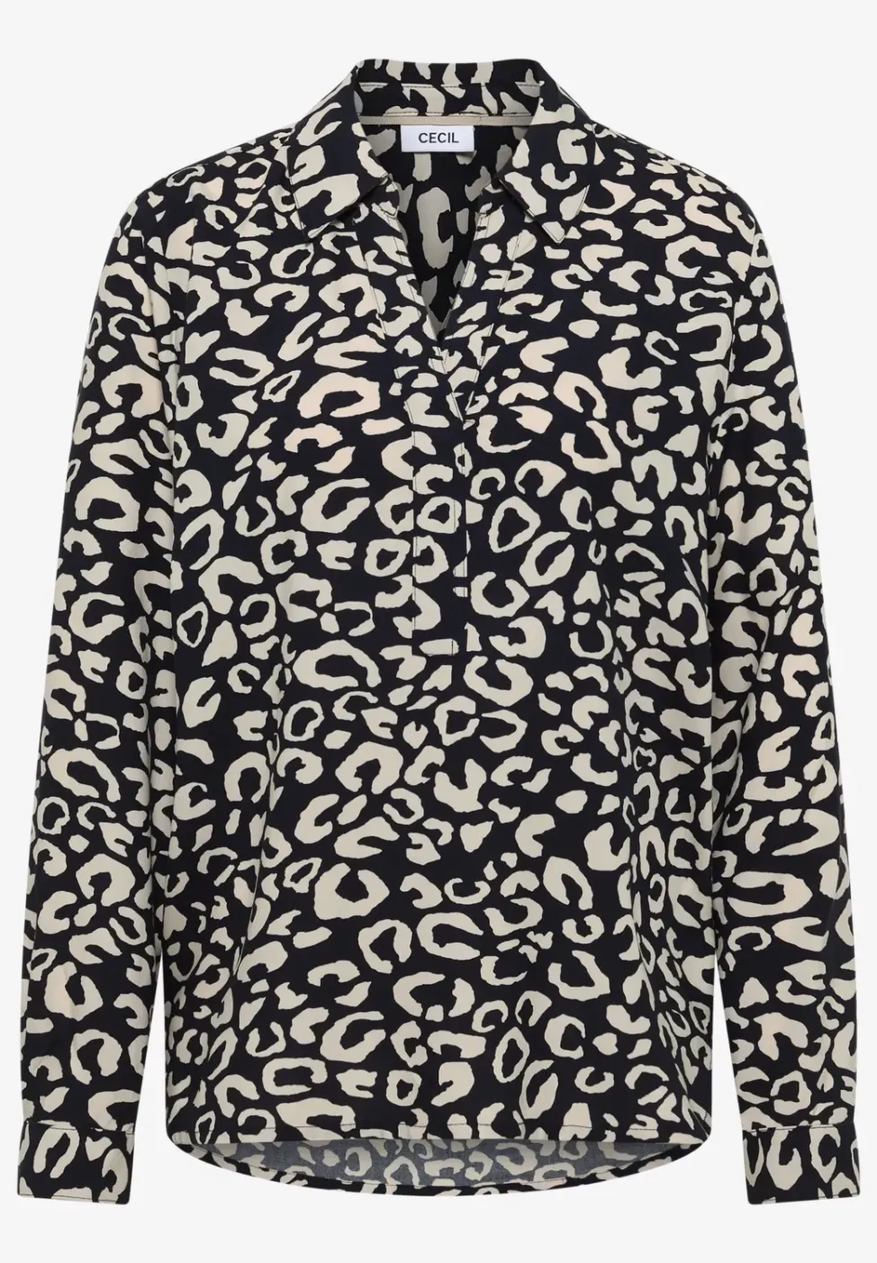 Gedessineerde blouse