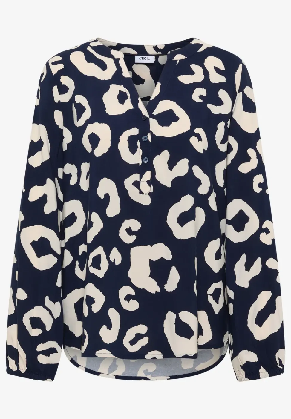 Gedessineerde blouse