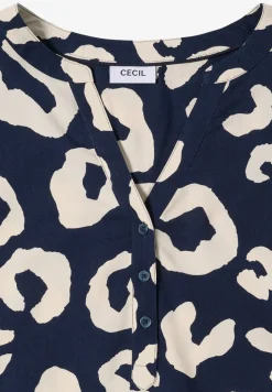 Gedessineerde blouse