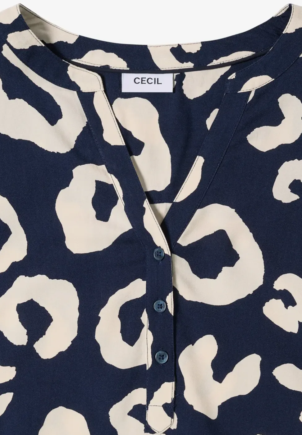 Gedessineerde blouse