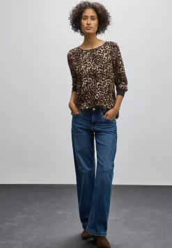 Gedessineerde blouse