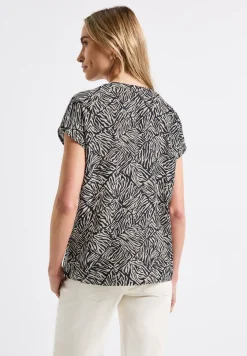Gedessineerde blouse