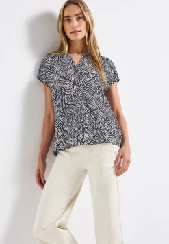 Gedessineerde blouse