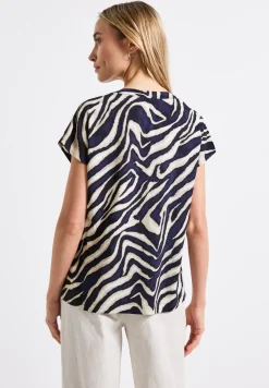 Gedessineerde blouse