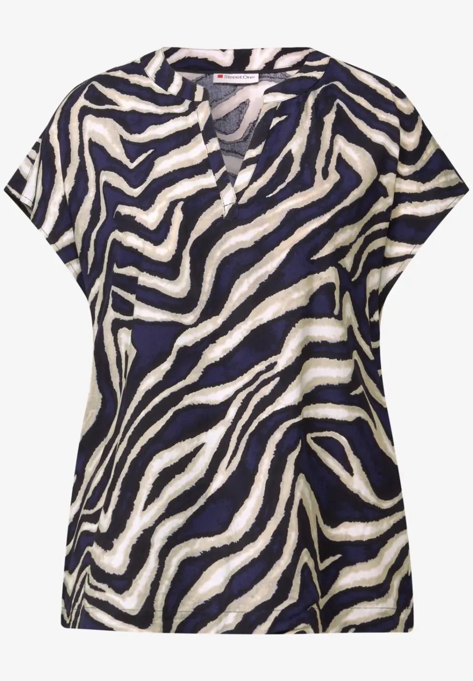 Gedessineerde blouse