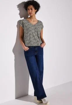 Gedessineerde blouse