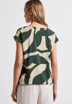 Gedessineerde blouse