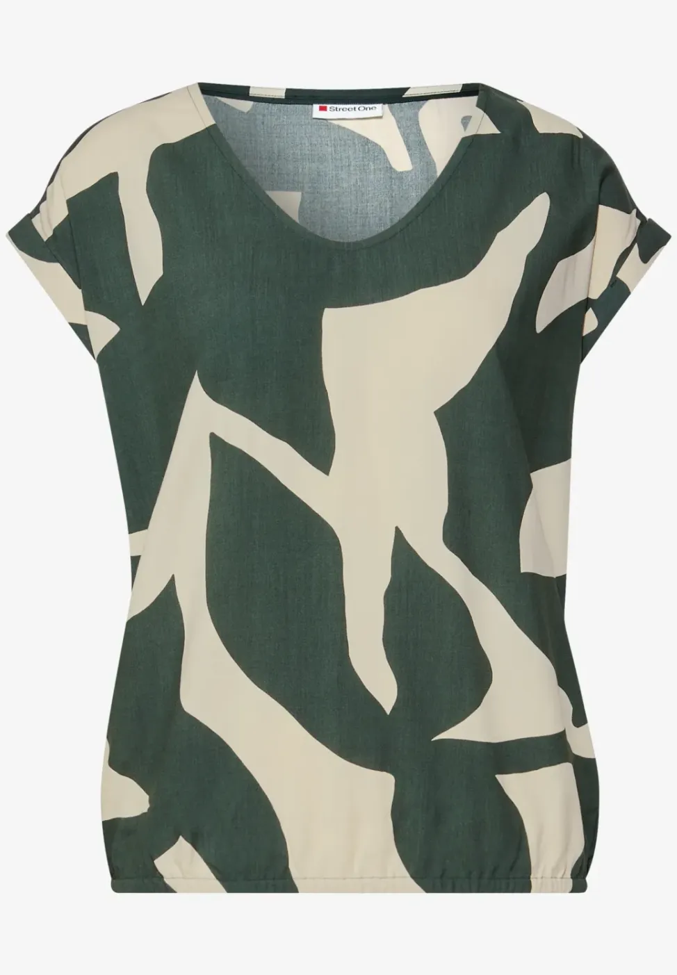 Gedessineerde blouse