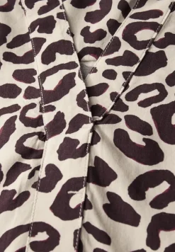 Gedessineerde blouse top