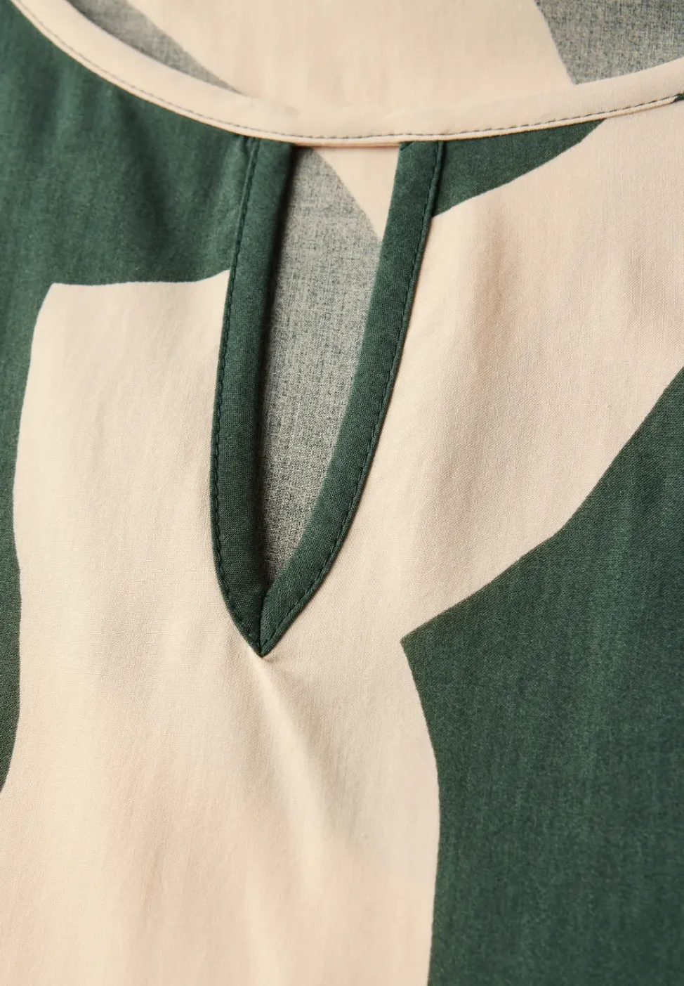 Gedessineerde blouse top