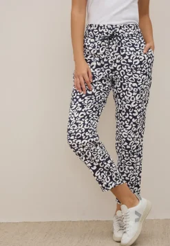 Gedessineerde Loose Fit broek