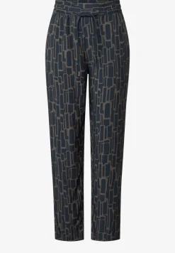 Gedessineerde Loose Fit broek