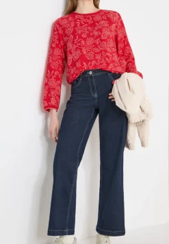 Gedessineerde blouse