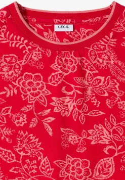 Gedessineerde blouse
