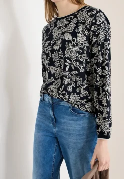 Gedessineerde blouse