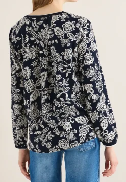 Gedessineerde blouse