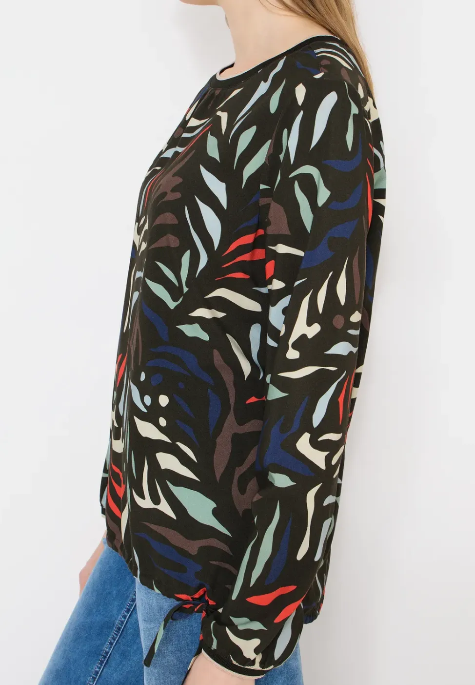 Gedessineerde blouse