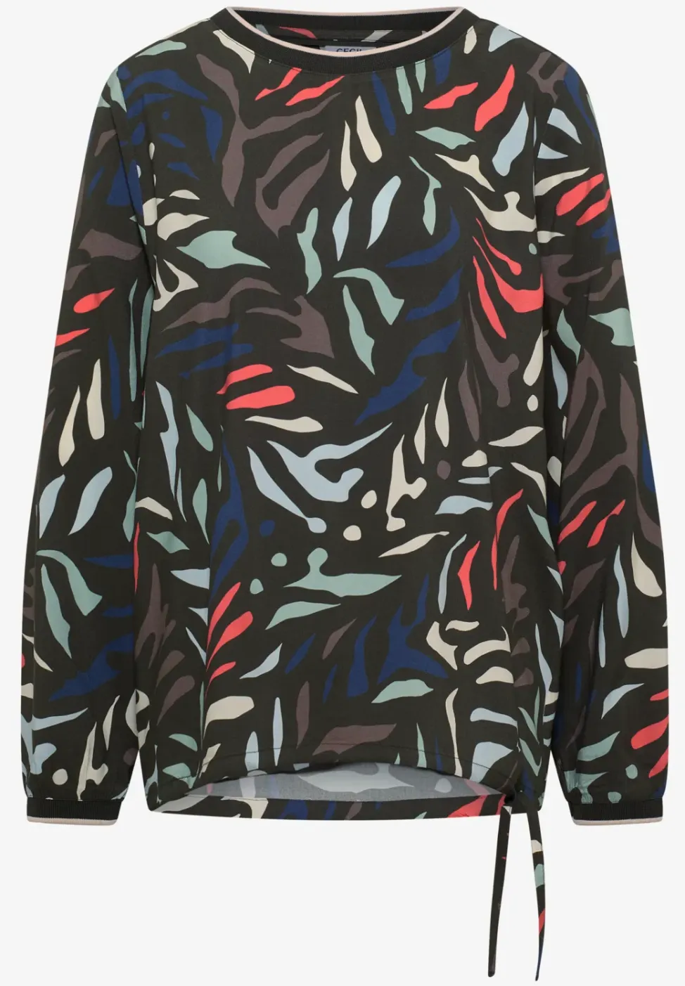 Gedessineerde blouse