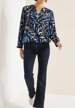 Gedessineerde blouse