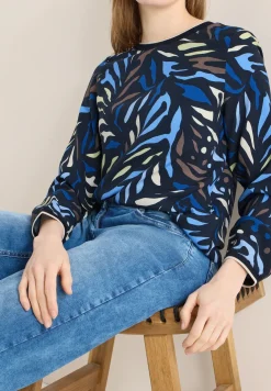 Gedessineerde blouse