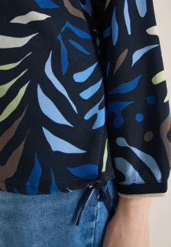 Gedessineerde blouse