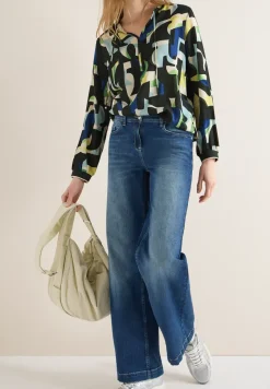 Gedessineerde blouse