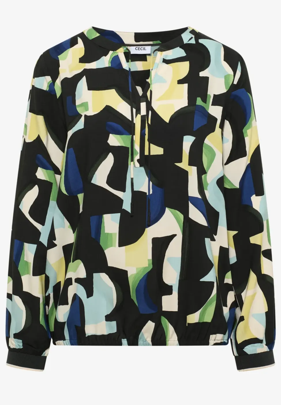 Gedessineerde blouse