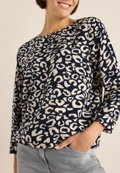 Gedessineerde blouse