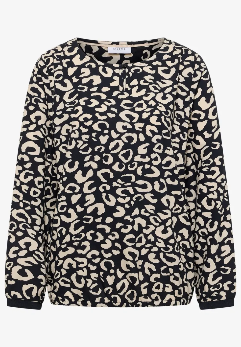 Gedessineerde blouse