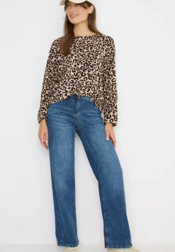 Gedessineerde blouse