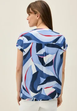 Gedessineerde blouse