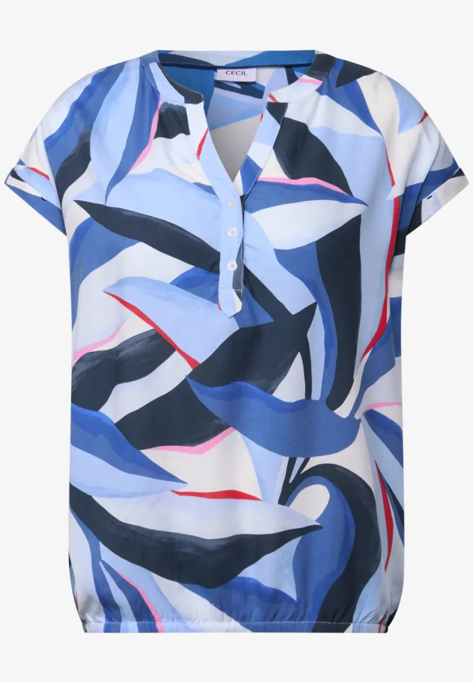 Gedessineerde blouse