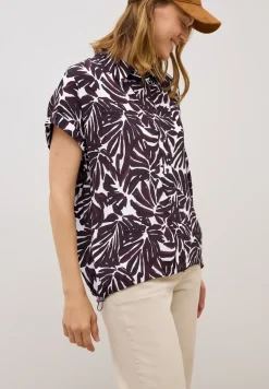 Gedessineerde blouse