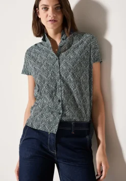 Gedessineerde blouse