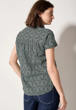 Gedessineerde blouse