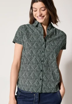 Gedessineerde blouse
