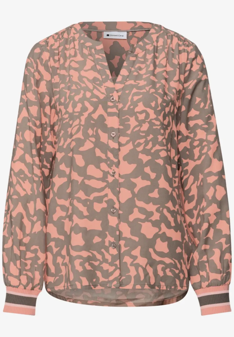 Gedessineerde blouse