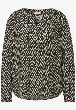 Gedessineerde blouse