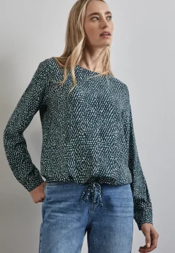 Gedessineerde blouse