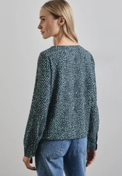 Gedessineerde blouse