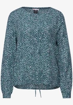 Gedessineerde blouse
