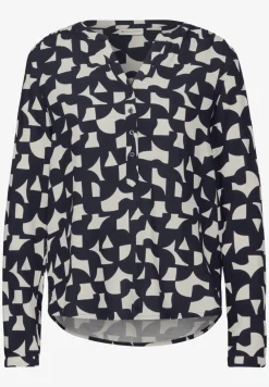 Gedessineerde blouse