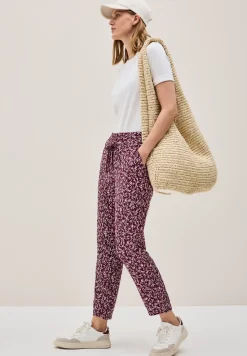 Gedessineerde Loose Fit broek