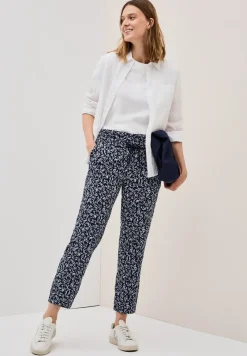 Gedessineerde Loose Fit broek
